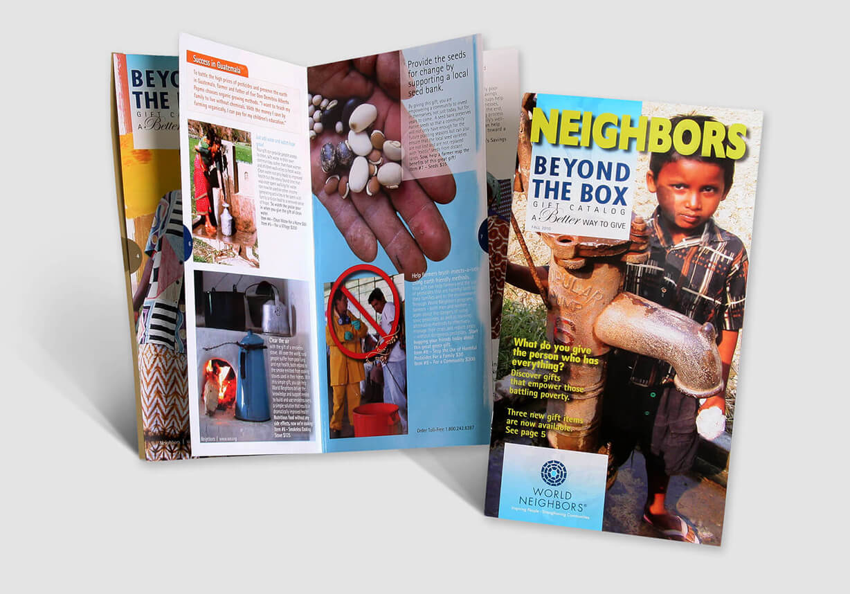 catalog and newsletter design direct axis